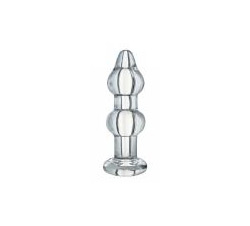 Param Anal Pleaser Glass Plug 